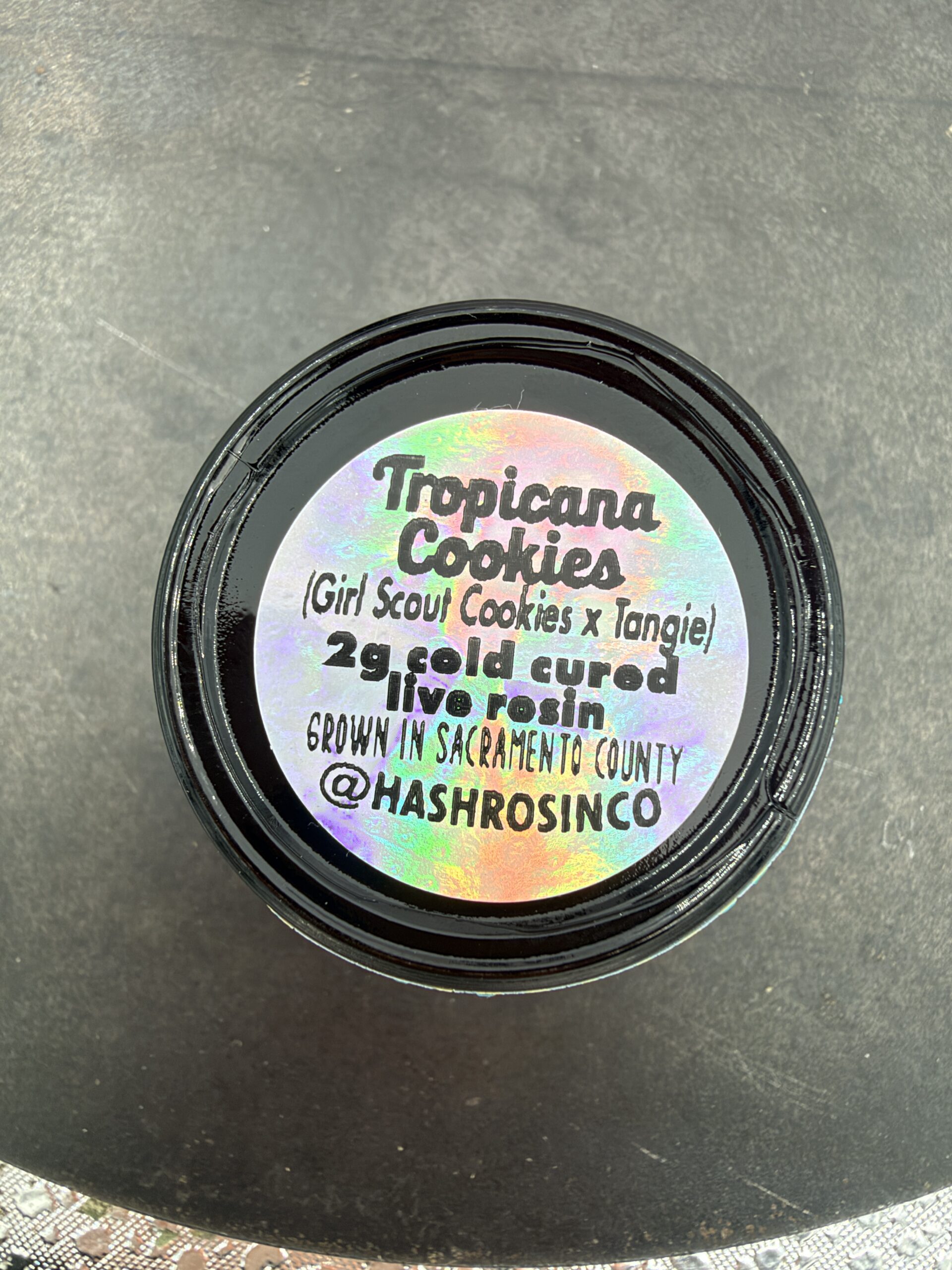 HRC T1 Tropicana Cookies THCA flower — White Ash Reserve